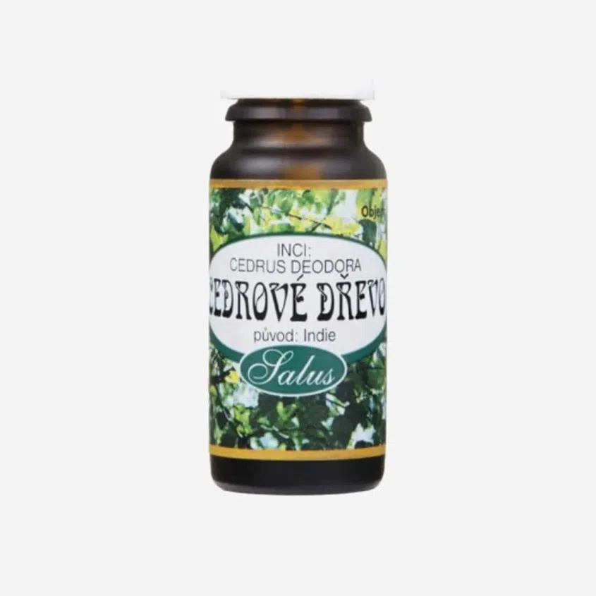 Esenciální olej cedrové dřevo