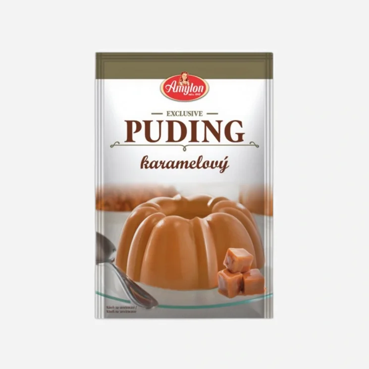 Exclusive puding karamelový
