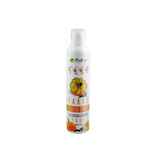 Fabio Dýňový olej za studena lisovaný ve spreji 250ml expirace