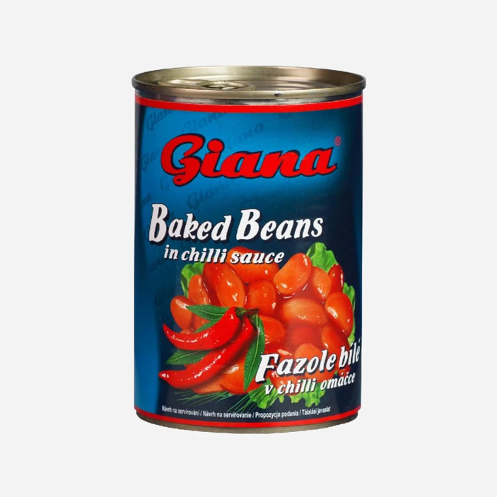 Fazole bílé v chilli omáčce