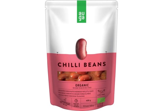 Fazole červené v chilli omáčce BIO