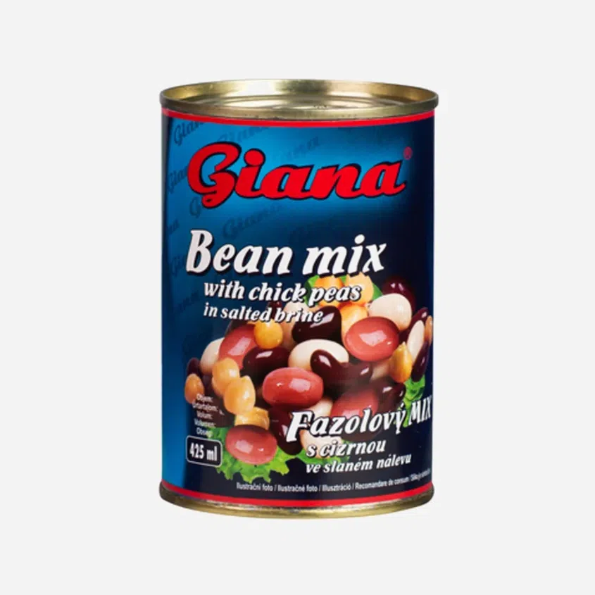 Fazolový mix s cizrnou ve slaném nálevu