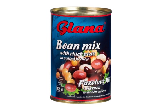 Fazuľový mix s cícerom v slanom náleve