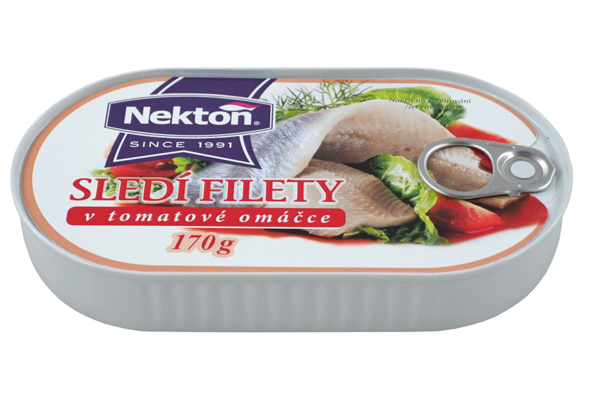 Filety zo sleďa v paradajkovej omáčke