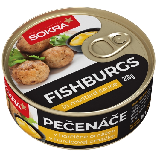 Fischburgs Pečenáče v hořčičné omáčce