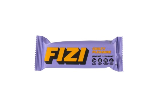 FIZI LLC TYČINKA S ČOKOLÁDOVOU POLEVOU ARAŠÍDY + KARAMEL 45g expirace