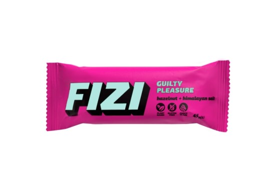 FIZI LLC TYČINKA S ČOKOLÁDOVOU POLEVOU LÍSKOVÝ OŘECH + HIMALÁJSKÁ SŮL 45g expirace