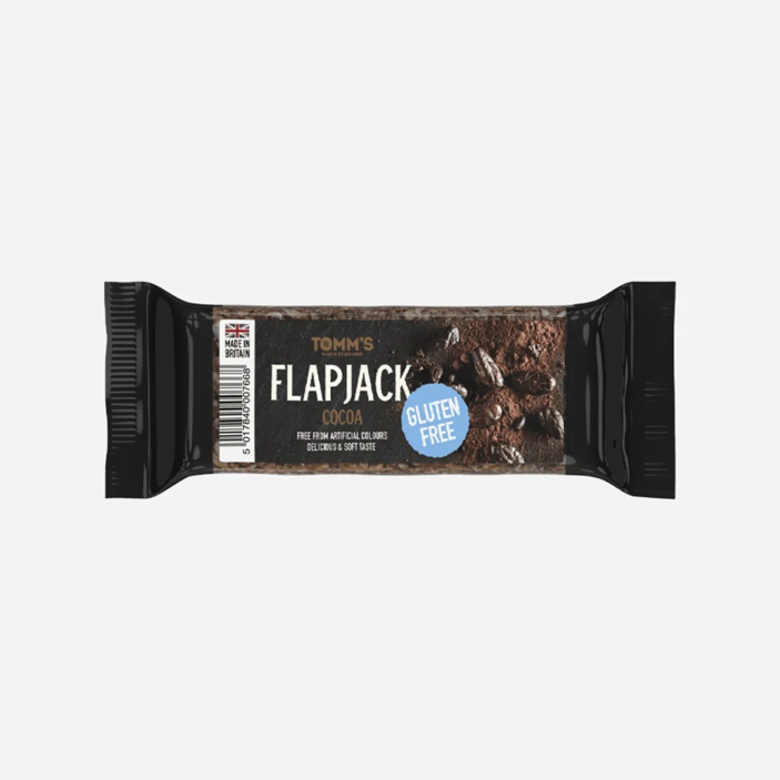 Flap Jack Tomm's gluten free cocoa