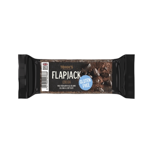 Flap Jack Tomm's gluten free cocoa