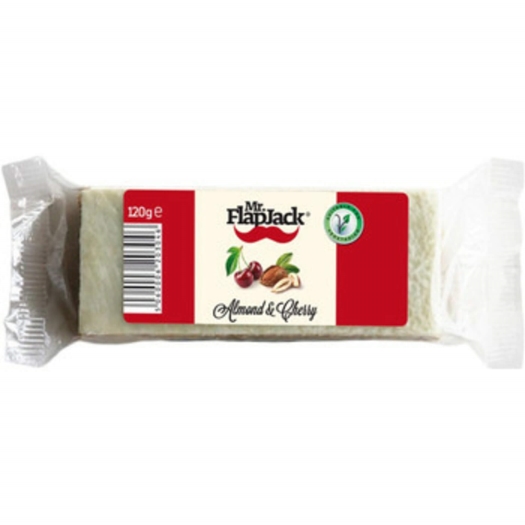 Flapjack mandle a třešeň