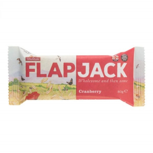 Flapjack ovesný brusinka bezlepkový