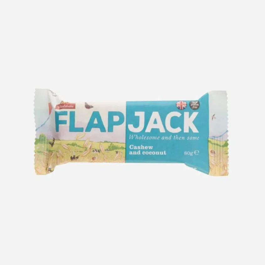 Flapjack ovesný kešu-kokos bezlepkový