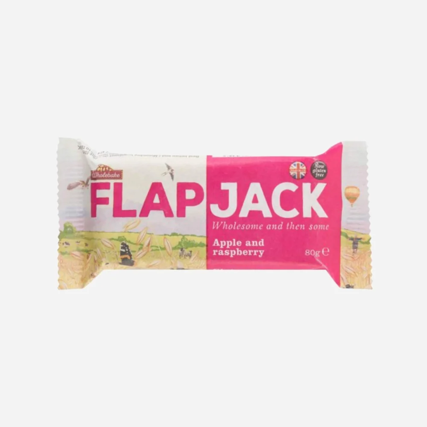 Flapjack ovesný malina-jablečná šťáva bezlepkový