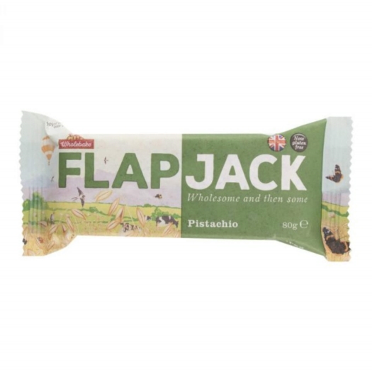 Flapjack ovesný pistácie bezlepkový