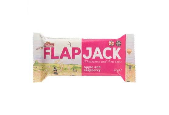 Flapjack ovsený malina / jablková šťava bezlepkový
