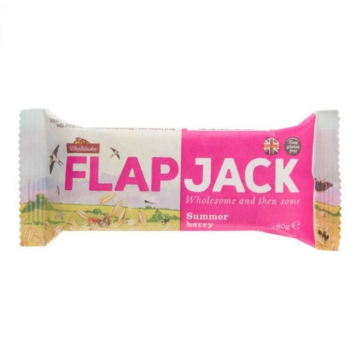 Flapjack ovsený malina / jahoda bezlepkový