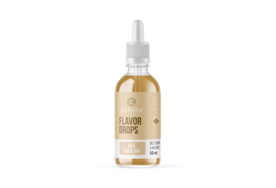 Flavor Drops biela čokoláda