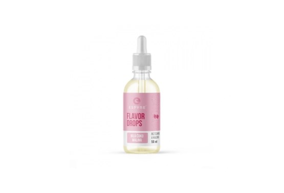 Flavor Drops bílá čokoláda a malina - expirace