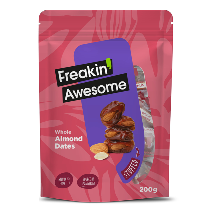 Freakin Avesome datle plněné mandlemi 200g