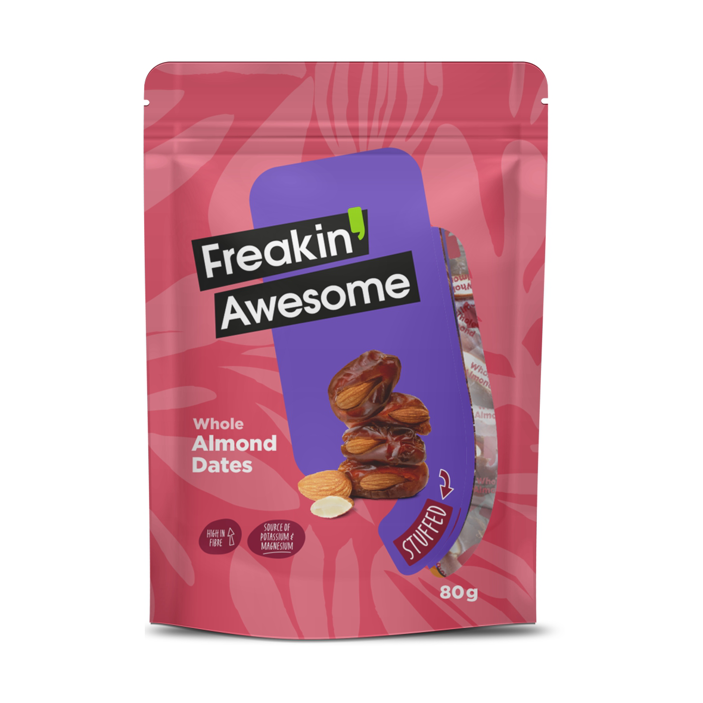 Freakin Avesome datle plněné mandlemi 80g