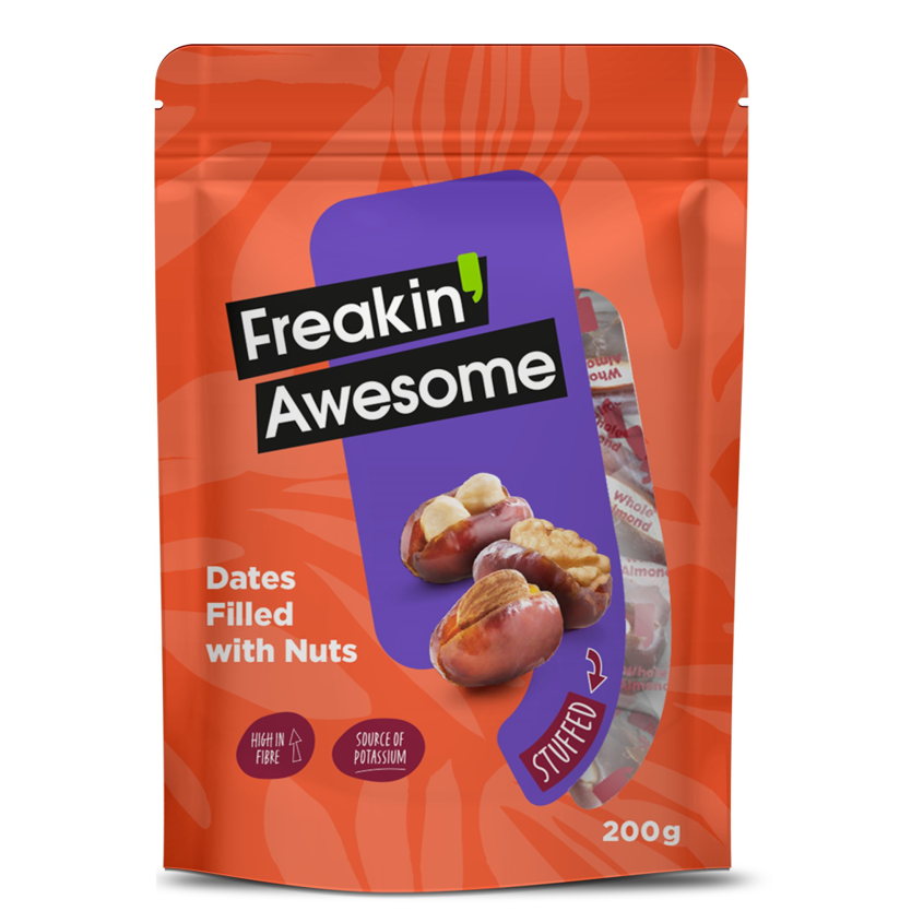 Freakin Avesome datle plněné ořechy 200g