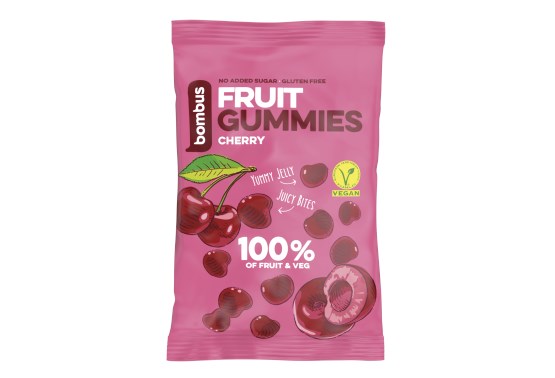 Fruit energy gummies višňa