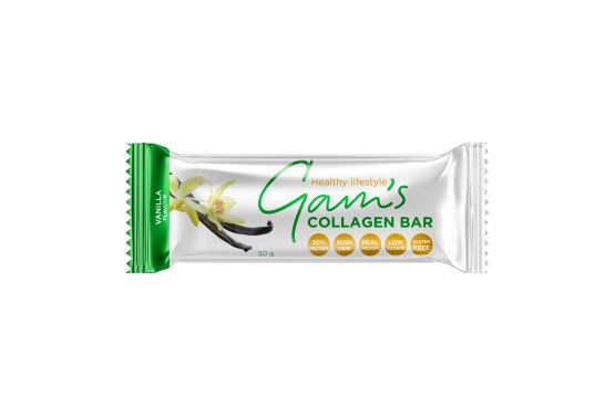 Gam's Collagen  Bar Vanilka 50g
