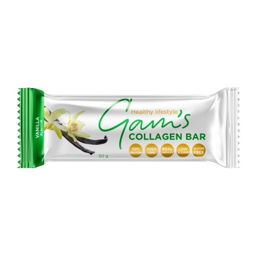 Gam's Collagen  Bar Vanilka 50g