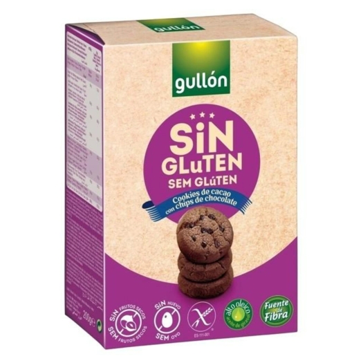 Gluten free sušenky bez lepku s kousky čokolády
