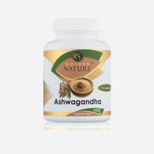 Golden Nature Ashwagandha 10% withanolidů 100 cps.