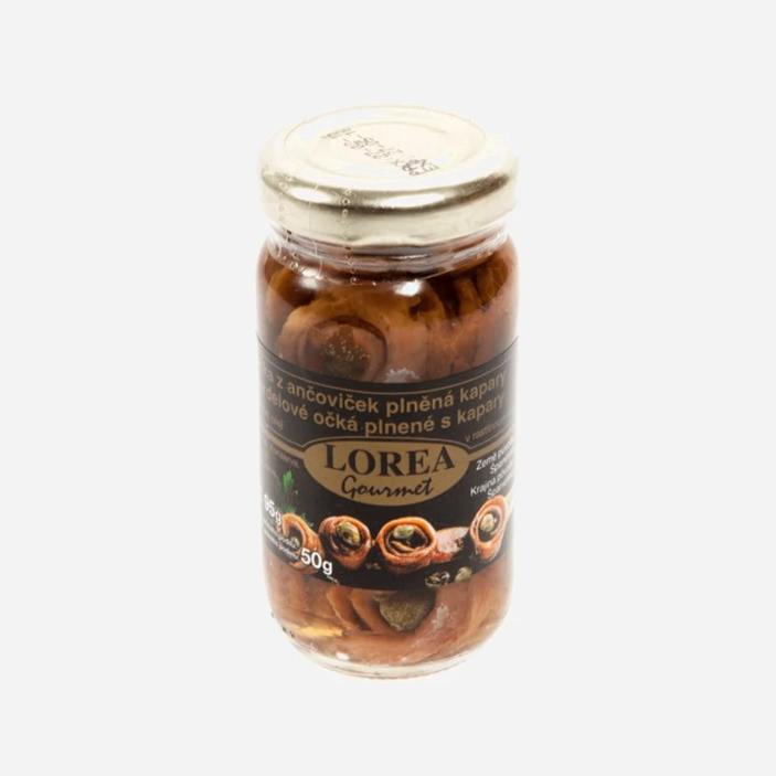 Gourmet Očka z ančoviček s kapary 50 g