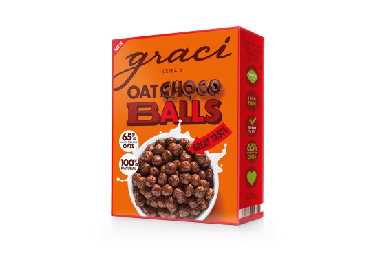 Graci Cereální kuličky s kakaem 375g