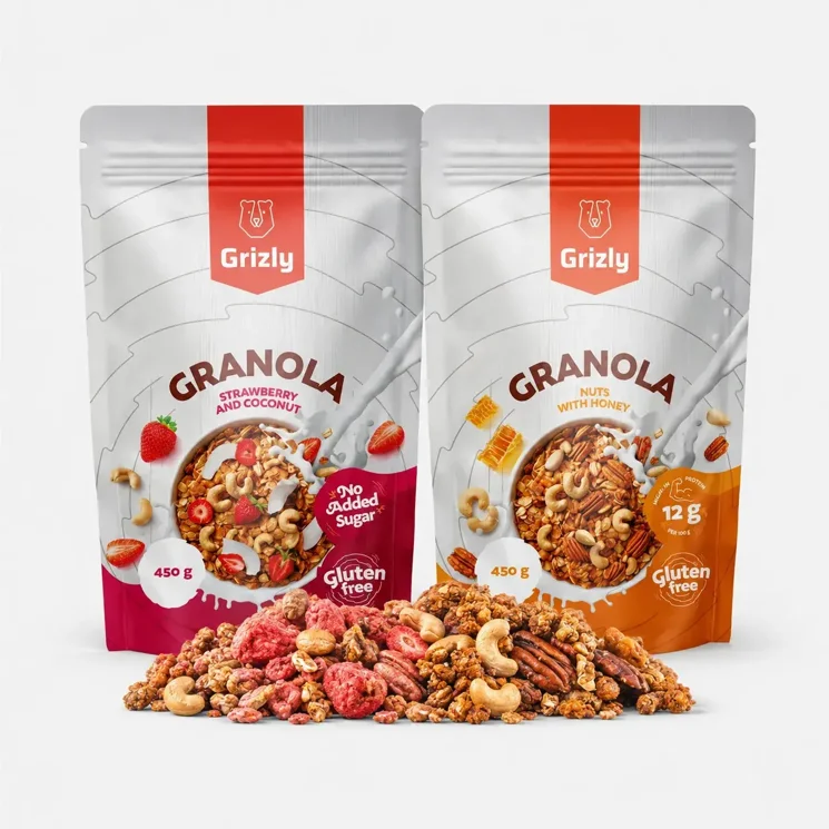 Granola Duo Jahoda & Oříšky