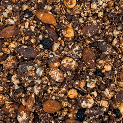 Granola hořká čokoláda s borůvkami