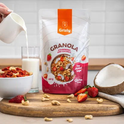 Granola jahodová 6 x 450 g