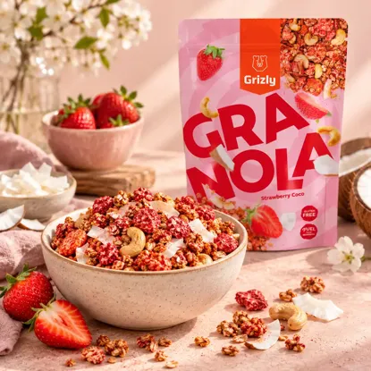 Granola jahodová 6 x 450 g