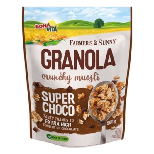 Granola super čokoláda