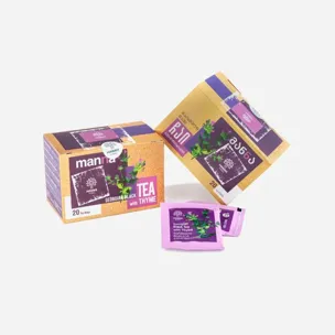 Gruzínský čaj Černý s mateřídouškou sypaný 6 x 70 g