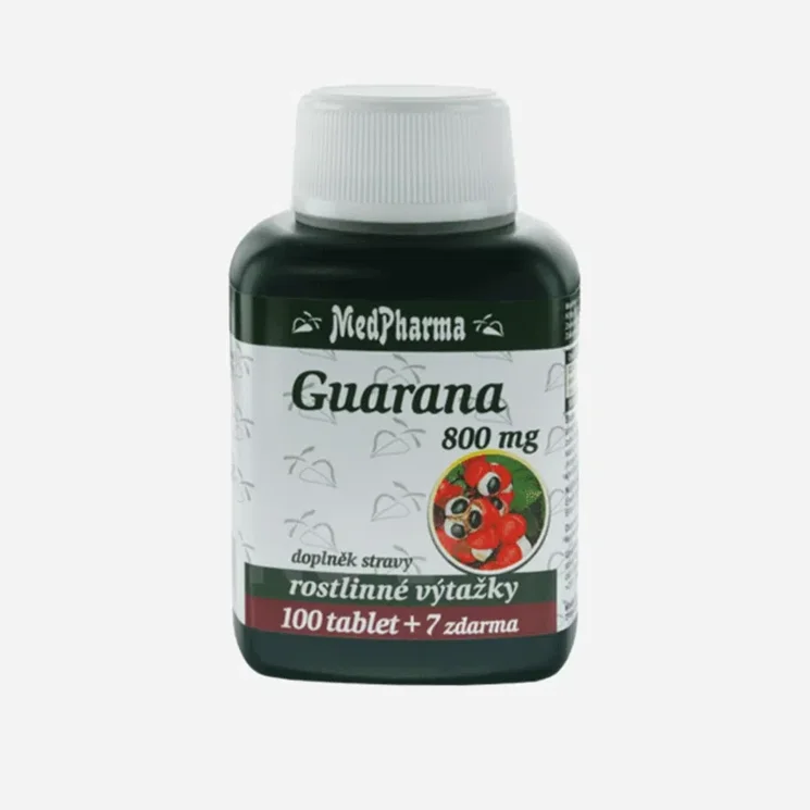 Guarana 800mg - expirace 18.7.2026