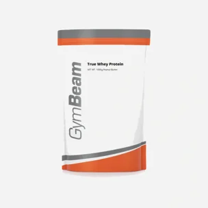 GymBeam Protein True Whey arašídové máslo