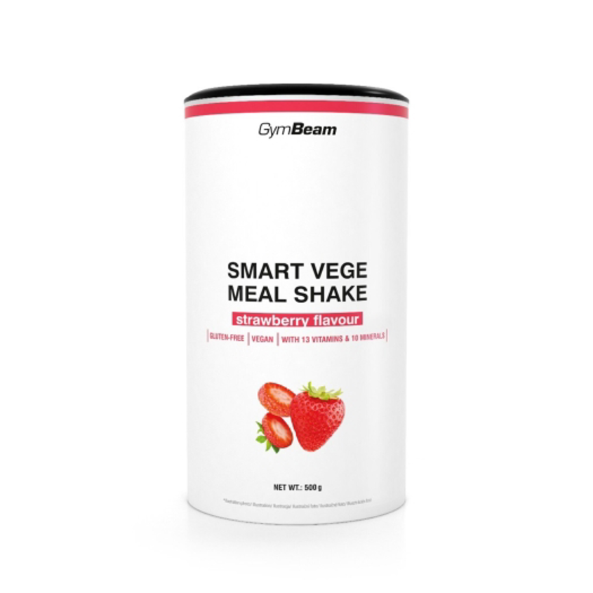 GymBeam Smart Vege Meal Shake Jahoda 500 g expirace