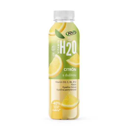 H2O citrón 0,4 l