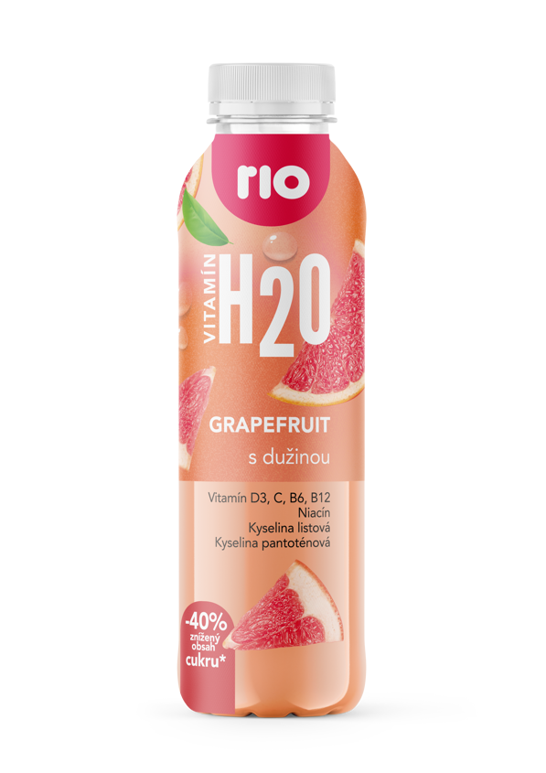 H2O grapefruit 0,4 l
