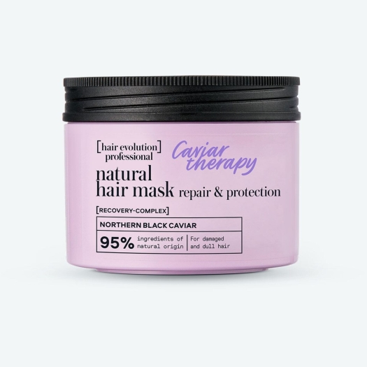 Hair Evolution Přirodní regenerační vlasová maska Caviar Therapy