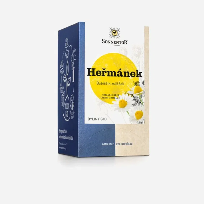 Heřmánek  porcovaný dvoukomorový BIO 14,4 g