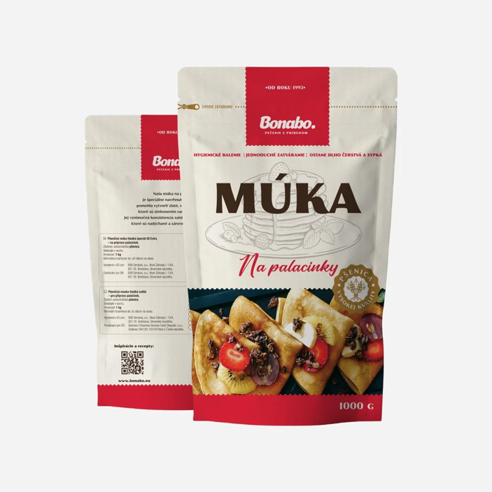 Hladká mouka na palačinky