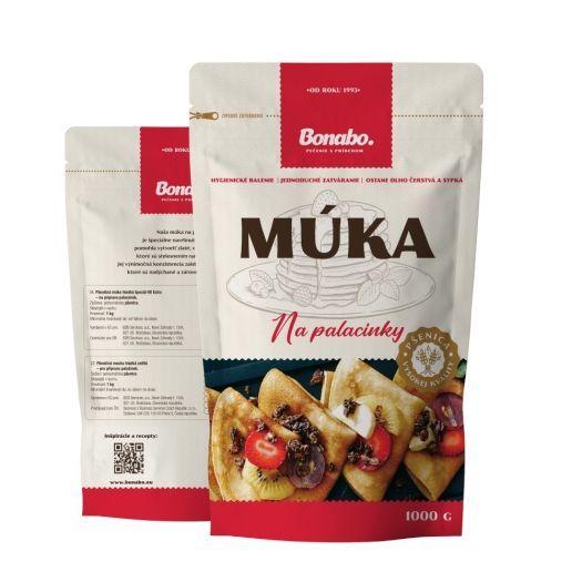 Hladká mouka na palačinky
