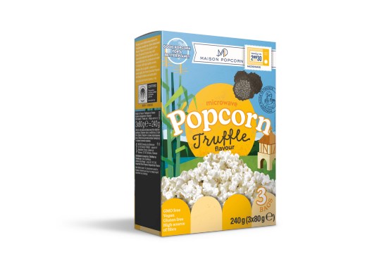Hľuzový popcorn do mikrovlnky 3x80 g