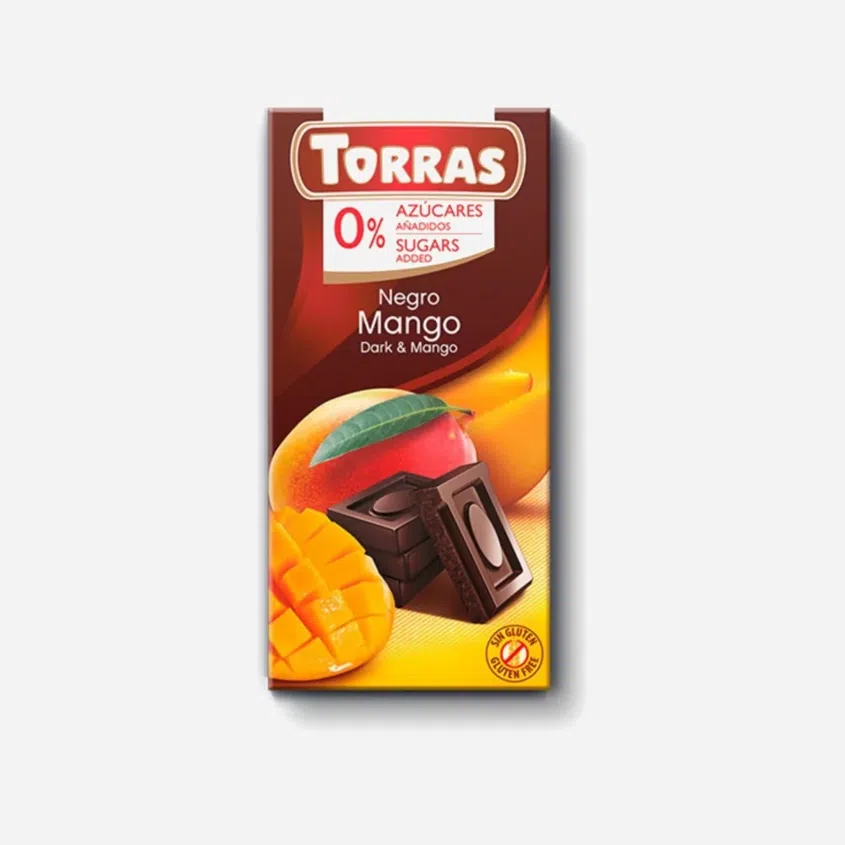 Hořká čokoláda s mangem