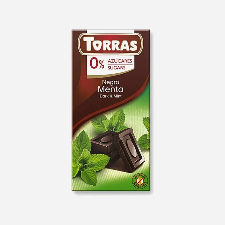 Hořká čokoláda s mátou 6 x 75 g